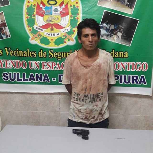 detenido con arma juguete