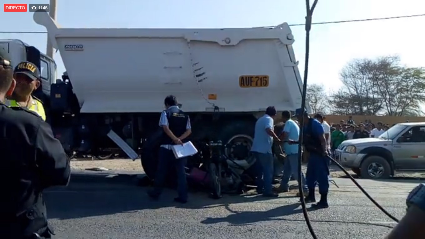 Accidente Piura Avenida