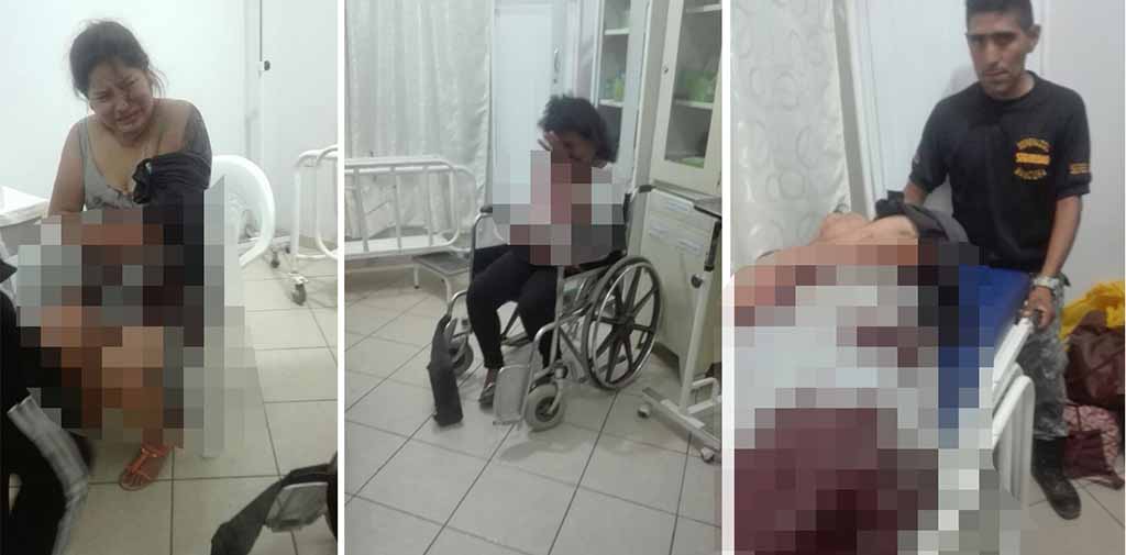 heridos accidente