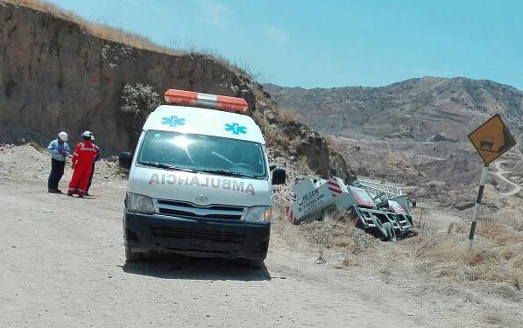 lugar accidente grua