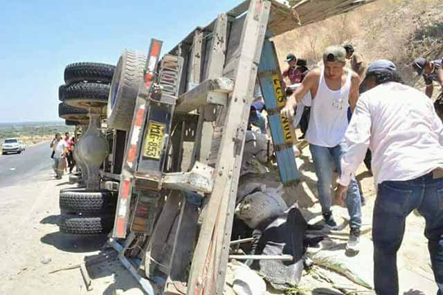 accidente la huaca 1