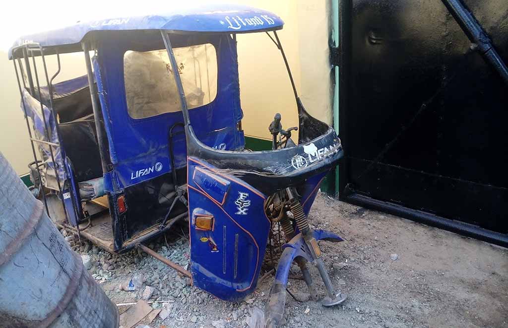 policia recupera mototaxi