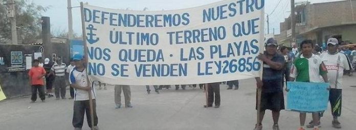 Marcha pescadores