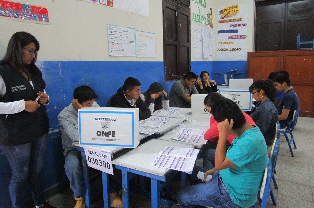 Conocer lugares votacion