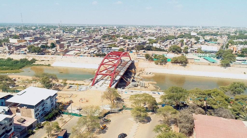 Quinto Puente en la ciudad de Piura