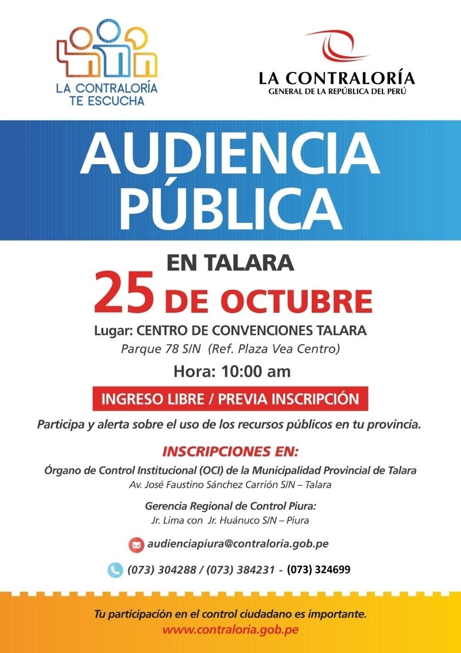 Contraloria Audiencia de Talara