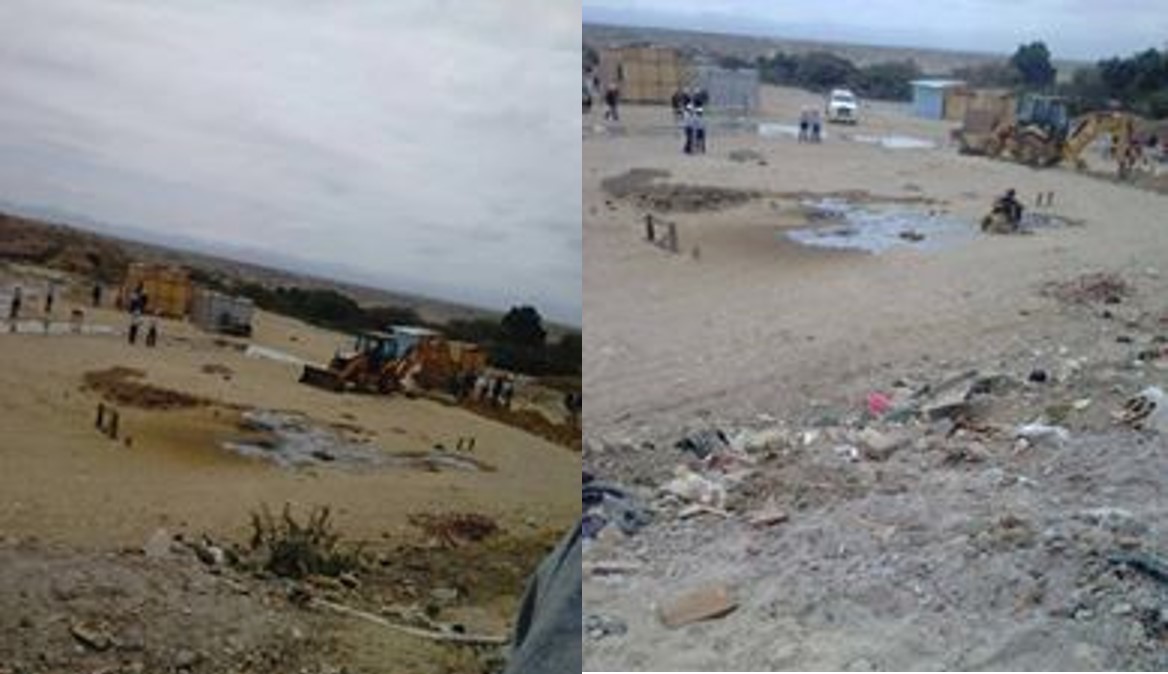 Fuga de hidrocarburos en asentamiento humano de Talara