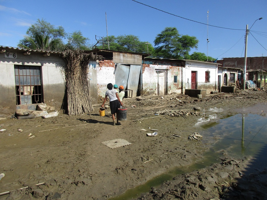 Zonas afectadas por desastre en Bajo Piura | Foto Referencial El Regional 