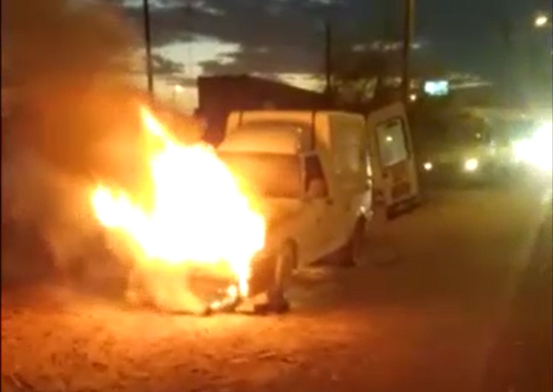 Camioneta siniestrada Piura
