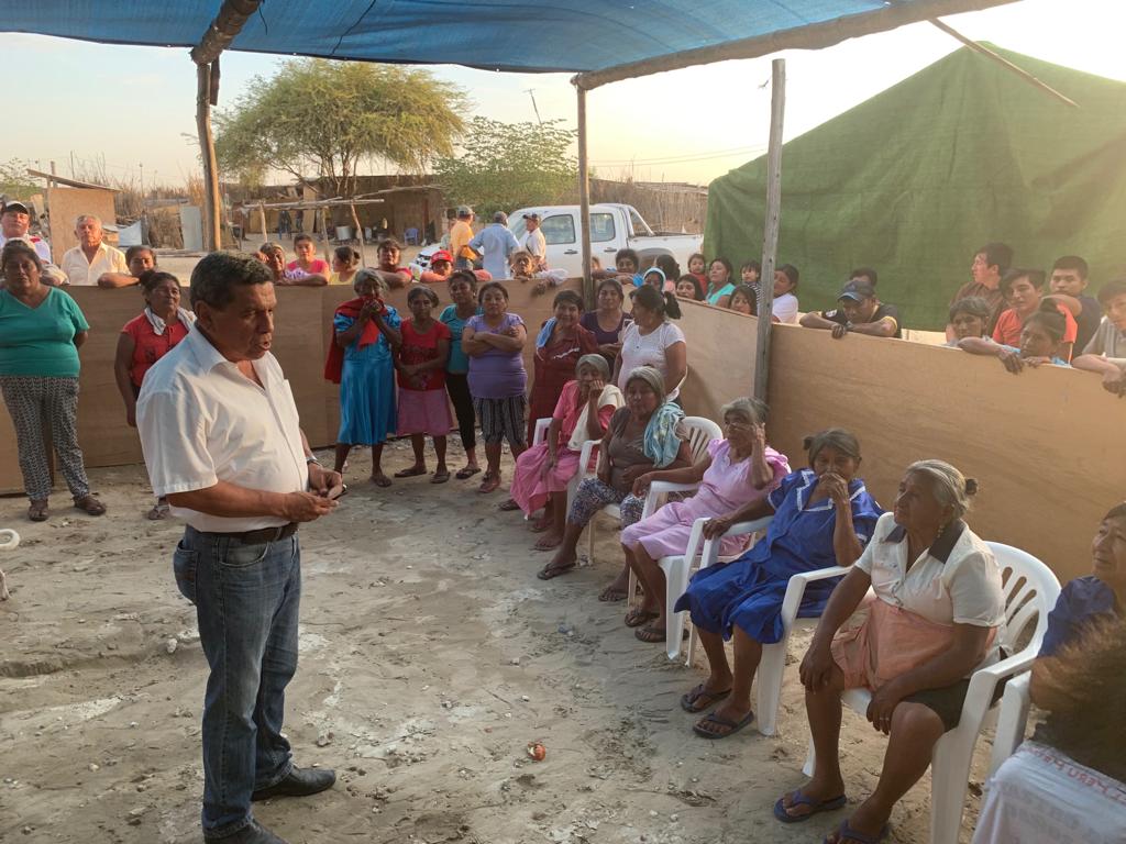 Congresista Cevallos Flores realizó visita a albergues de damnificados del 'Niño Costero'