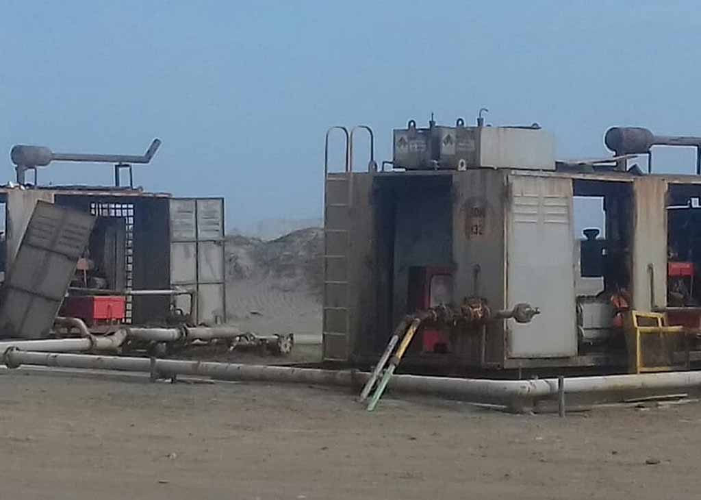 fuga de gas
