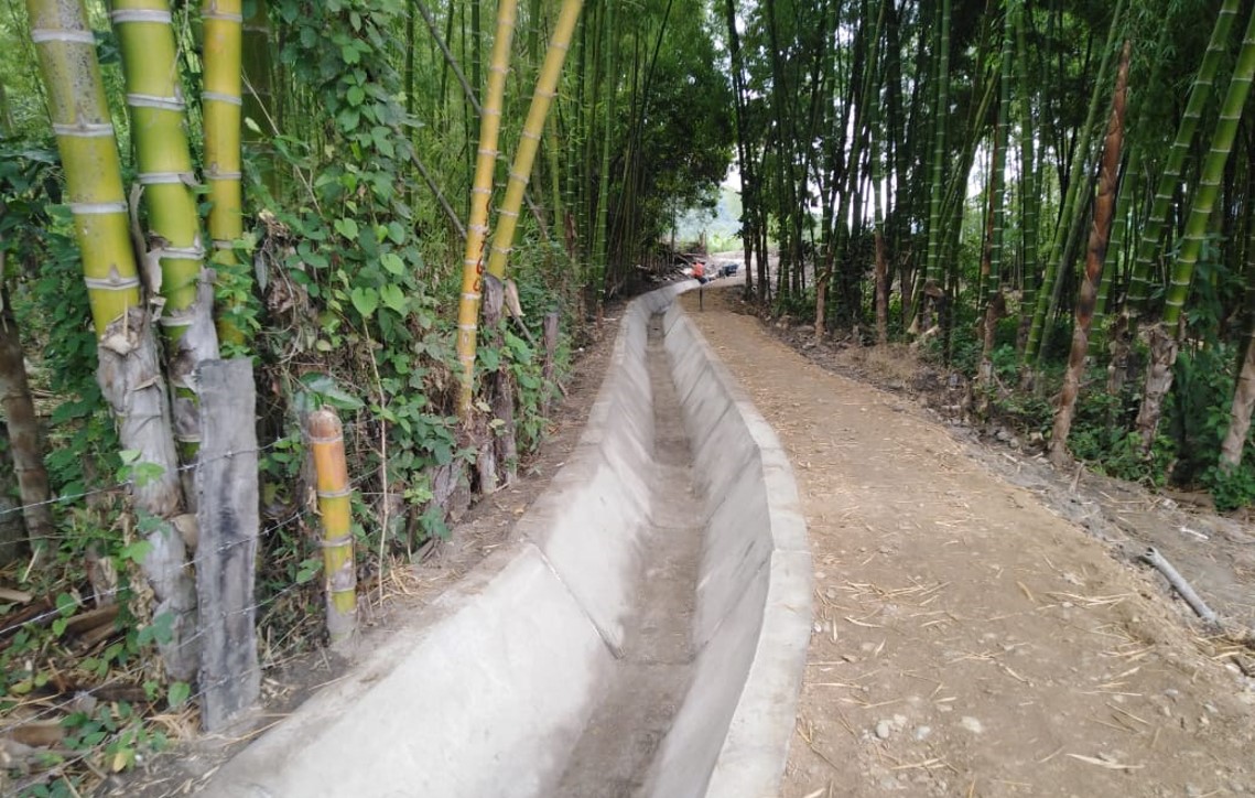Canal riego Guayabo Yamango