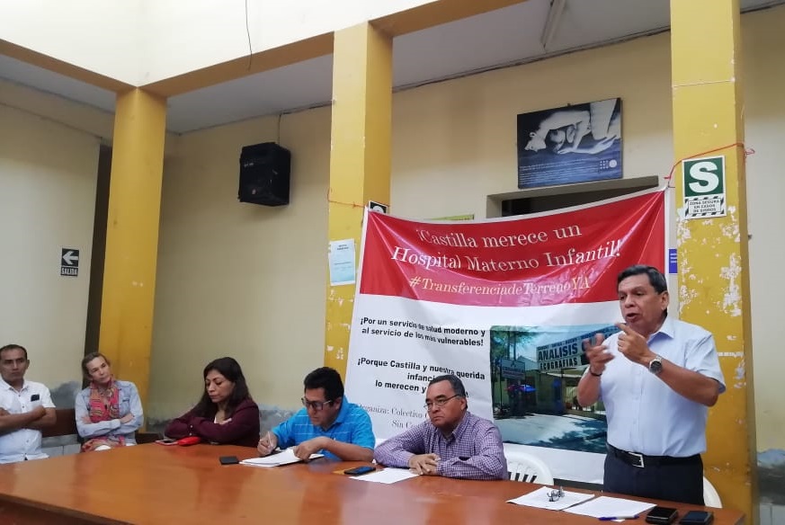 Piura: población de Castilla exige terreno para construcción de nuevo local de Cesamica