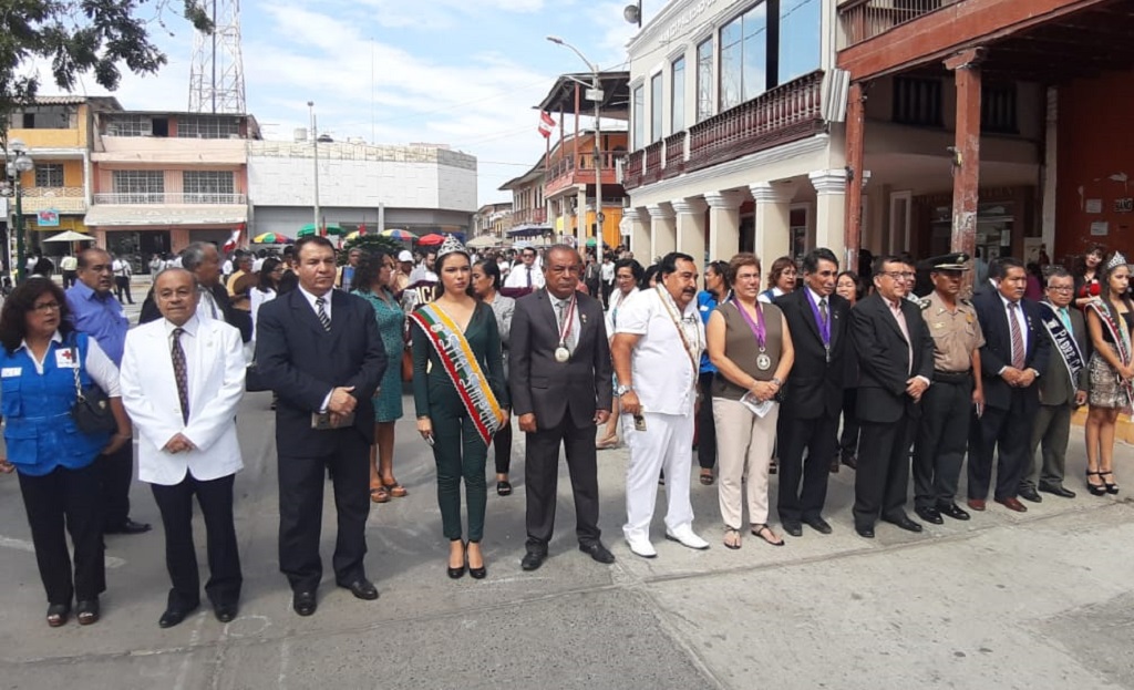 Cataquenses participaron en homenaje a médico José Cayetano Heredia Sánchez