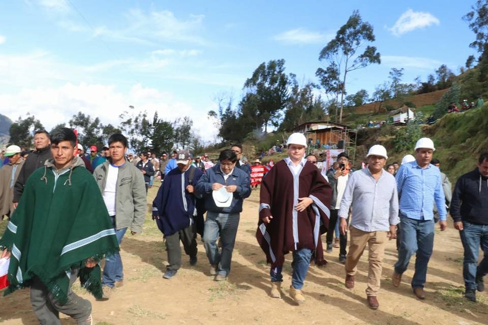Con una inversión de más de 3 millones inician obra Rehabilitación del Camino Vecinal