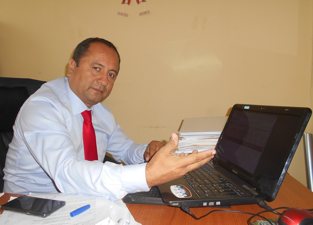 Roberto Martinez Marizalde, gerente municipal distrito El Alto- Talara