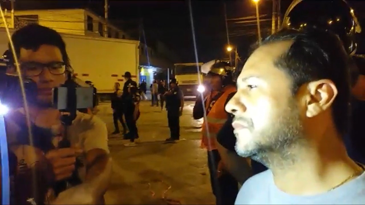 Operativo nocturno contra comercial informal en Piura