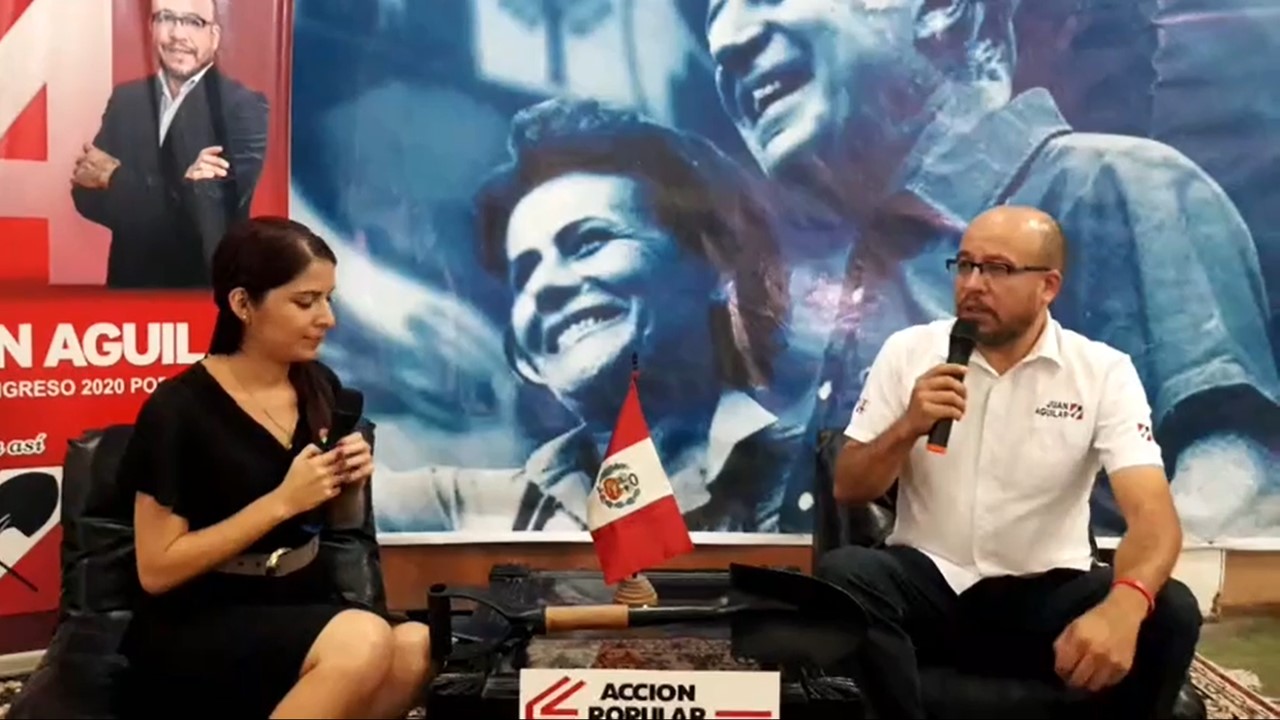 Piura: candidato Juan Aguilar propone uso de recursos de las AFP's