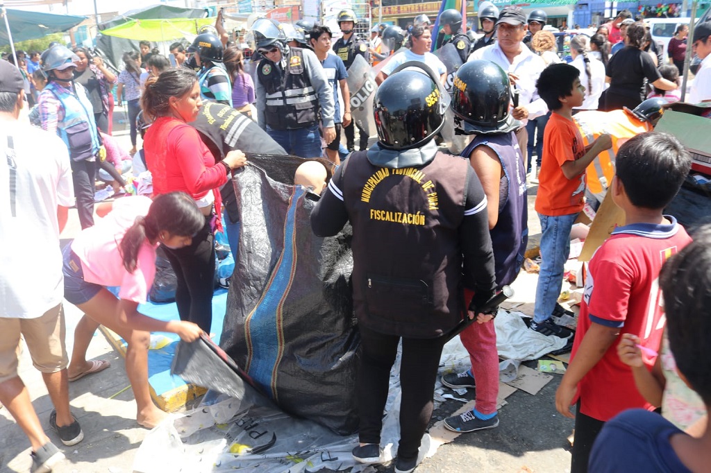 Municipalidad de Piura reacciona con violencia contra comerciantes informales
