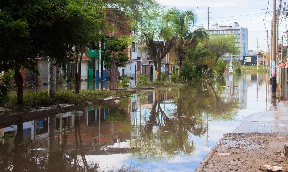 Inundacion urbanizacion Ignacio Merino