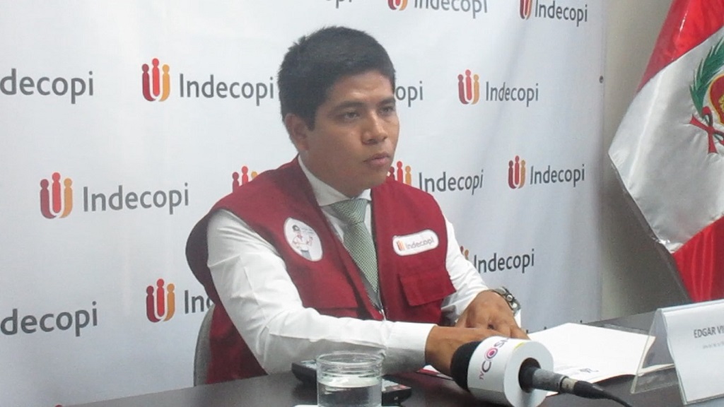 Jefe Indecopi Edgar Vilela, informa sobre resultados del 2018
