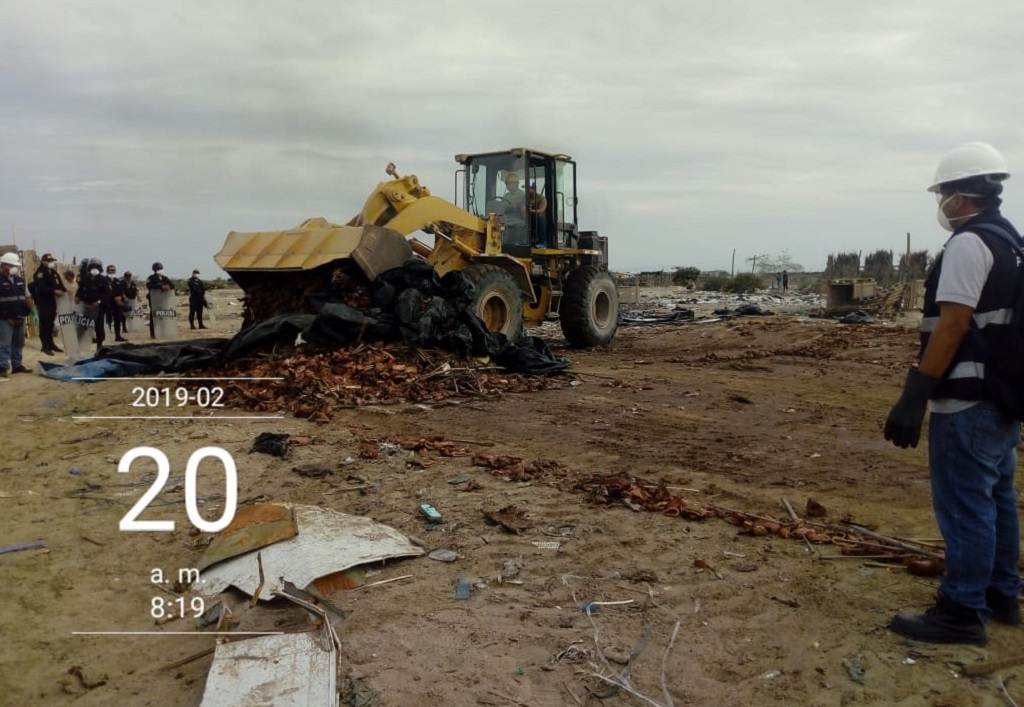 Operativo Ambiental en Paita