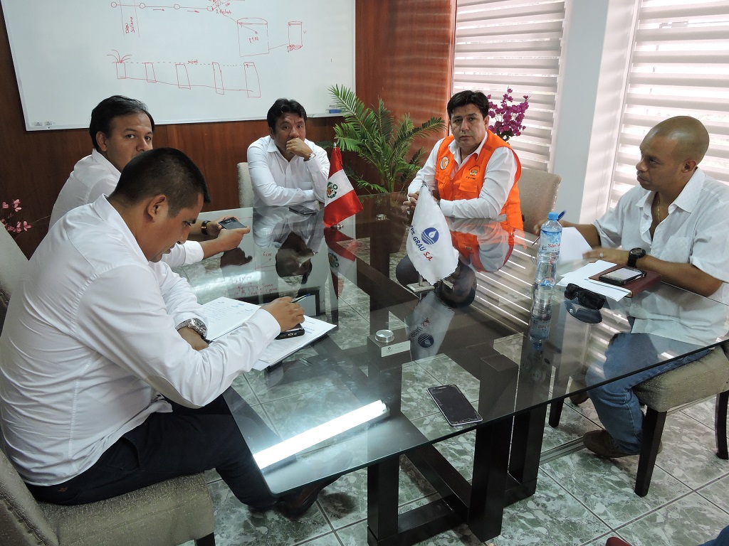 Reunion de Eps Grau y municipalidades de Piura y Veintiséis de Octubre