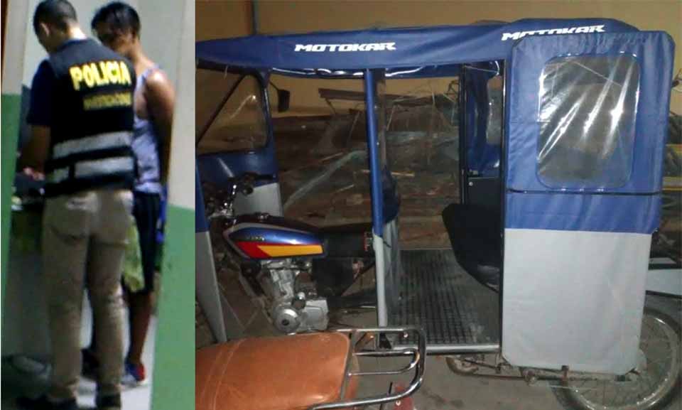 capturan a un delincuente