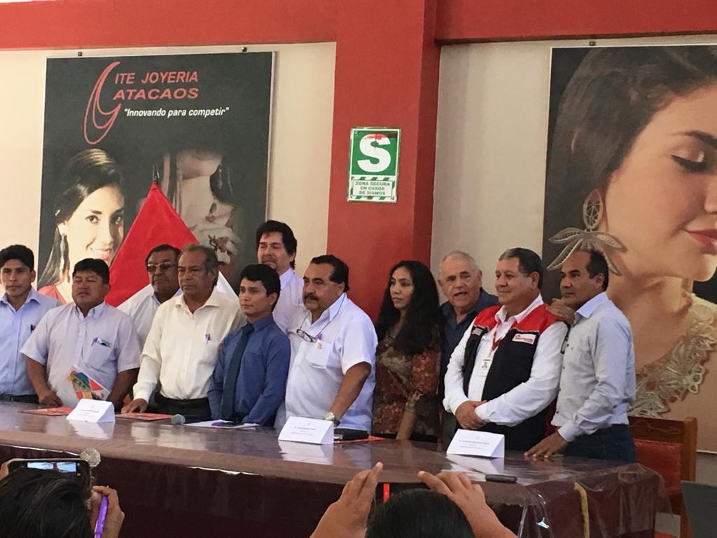 Alcaldes Bajo Piura reconstruccion