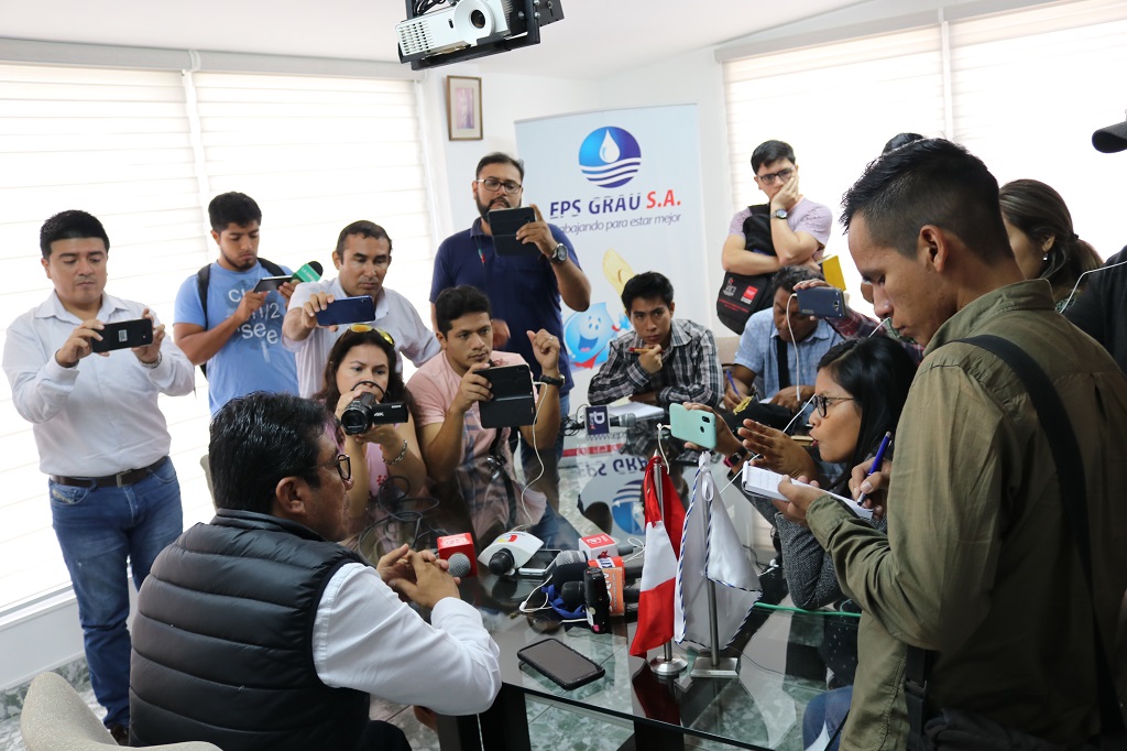 Piura: adoptan Plan de Contingencia ante la proximidad de corte del servicio de agua potable