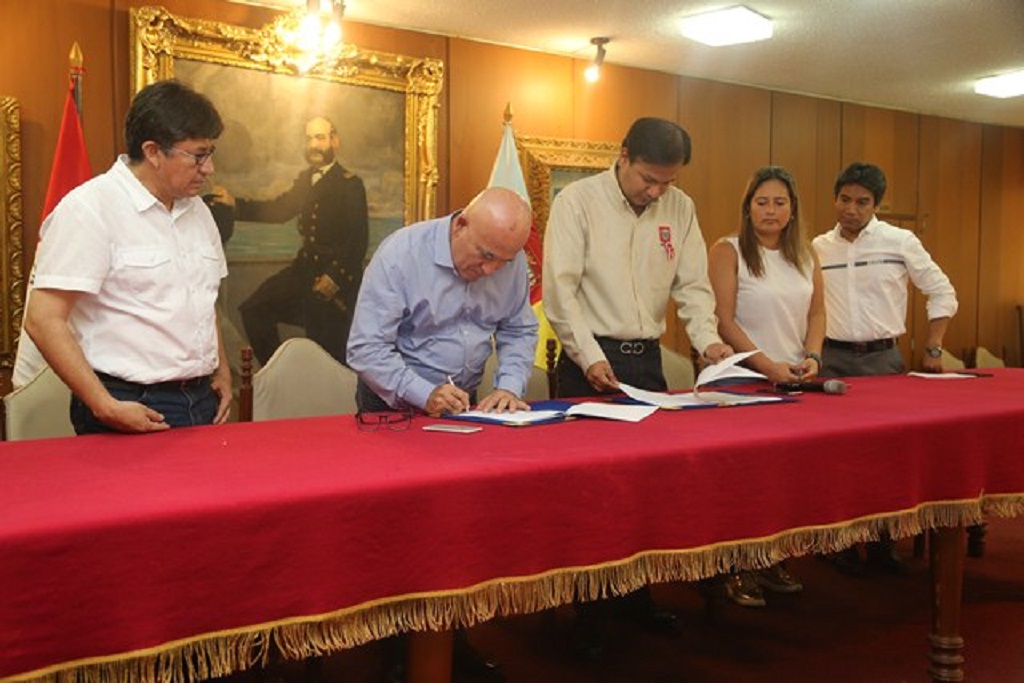 Convenio Enosa Municipalidad