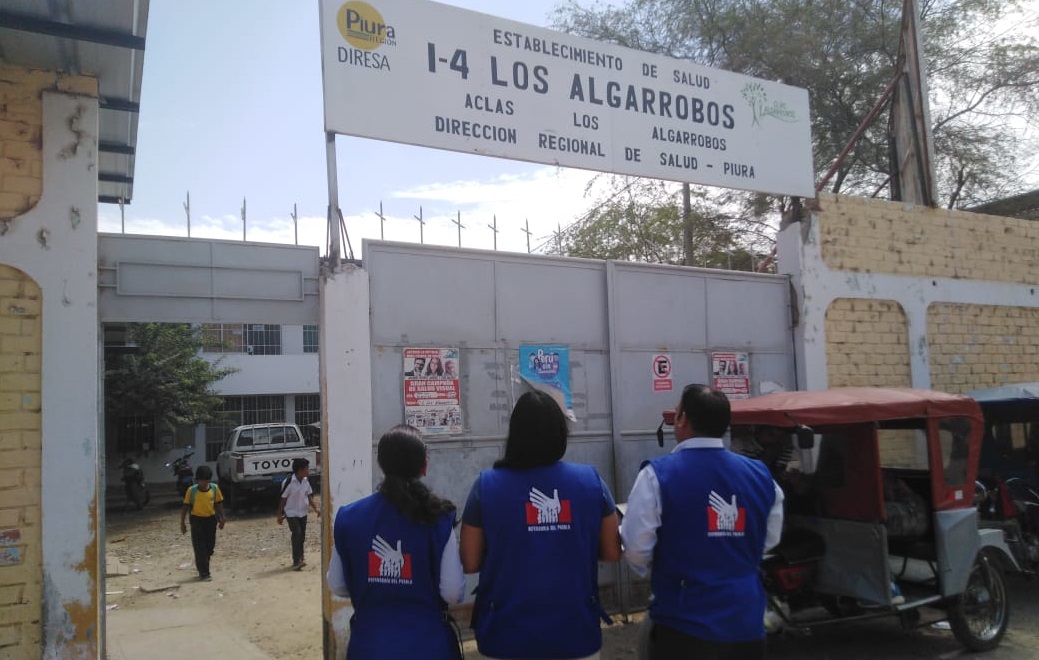 Piura: Defensoria verifica áreas de emergencia de hospitales por paro médico
