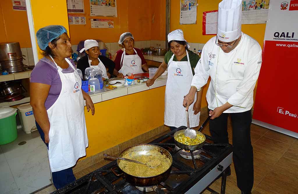aprenden a elaborar recetas nutritivas