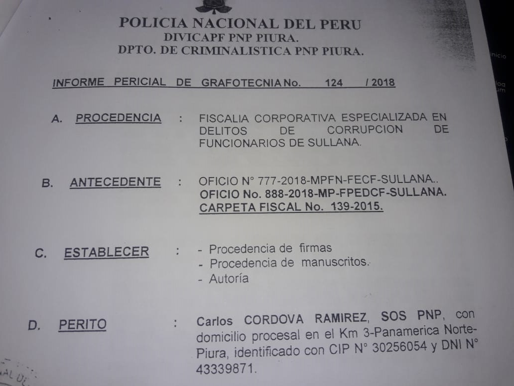 Talara: ciudadano de Máncora, dice ser propietario y descarta integrar banda delincuencial