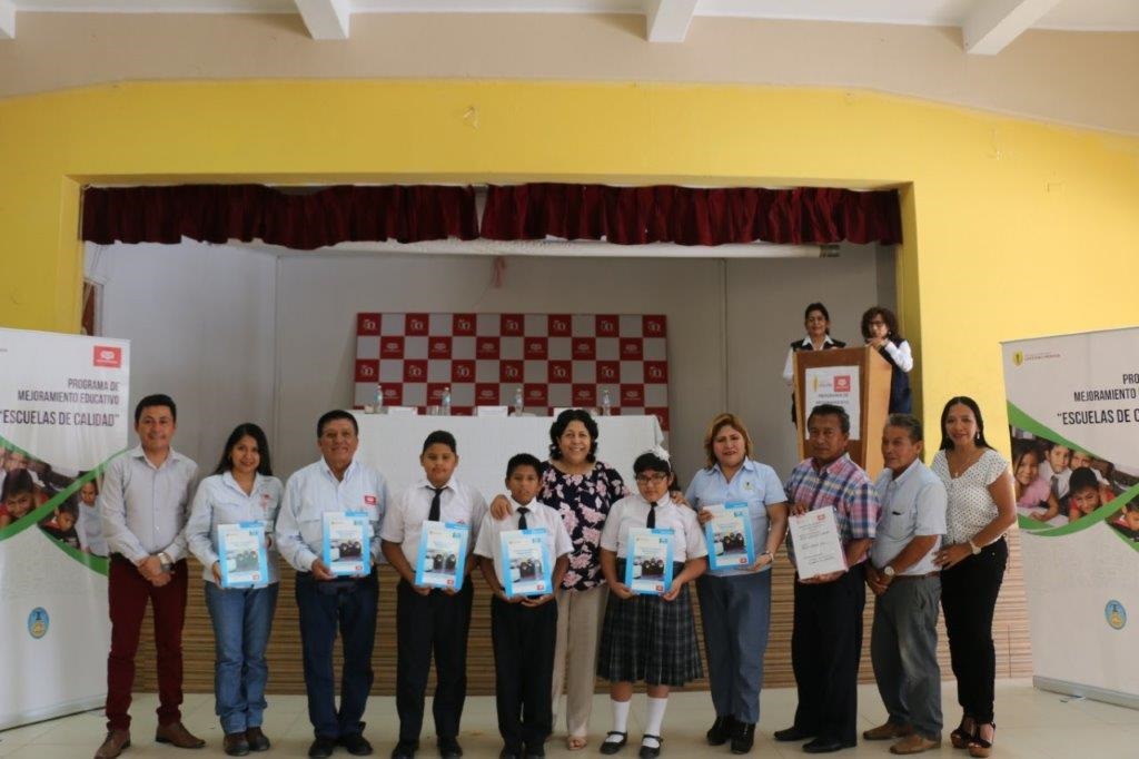 Programa de Mejoramiento Educativo “Escuelas de Calidad” en Talara