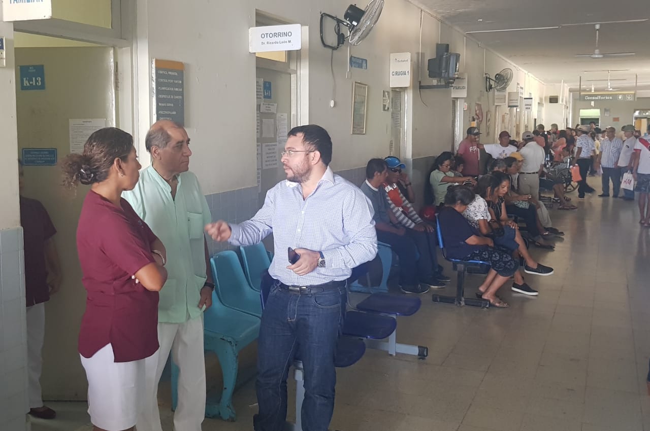 Hospital II Essalud Talara recibe equipos de Proyecto ASSIST Zika Perú