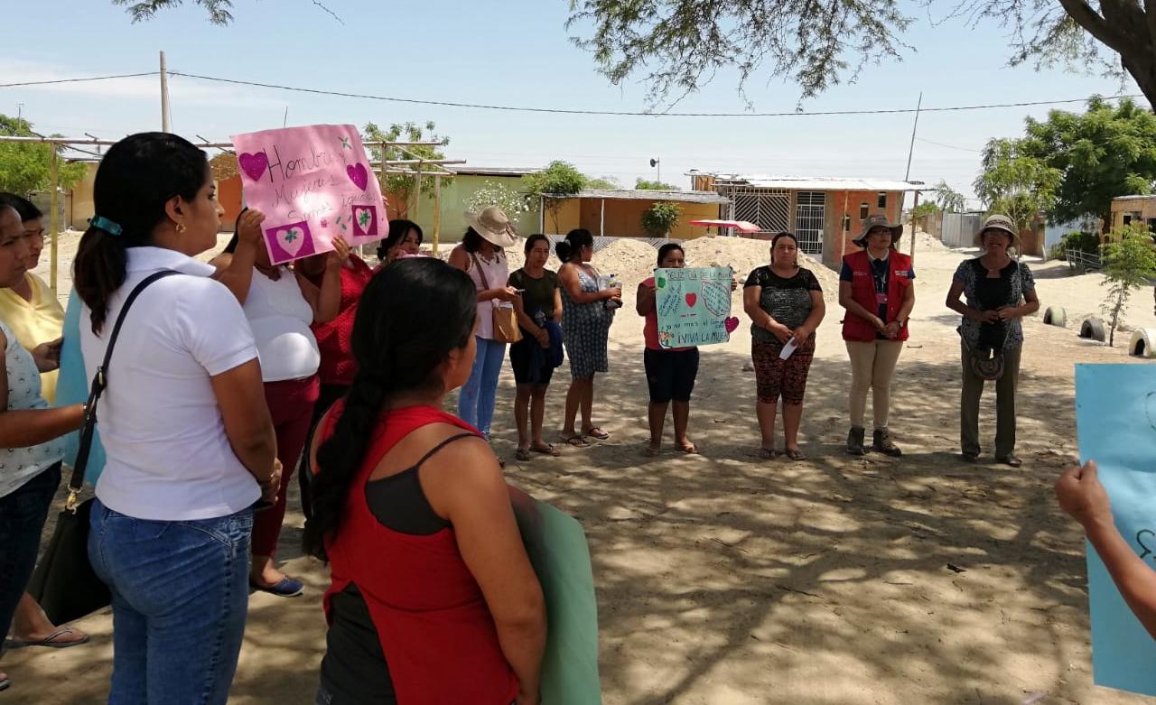 Red de Mujeres Piuranas rindió homenaje a Lili Ticliahuanca