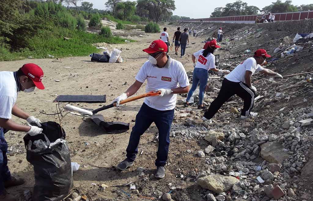 limpieza ribera rio piura 1