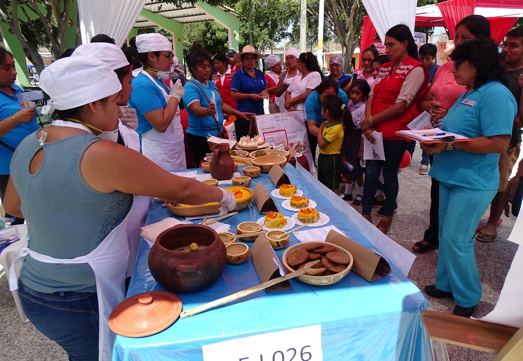 Piura: Instituciones Educativas del distrito de La Arena presentan platos ricos en hierro