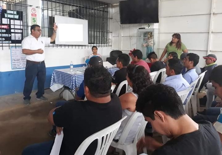 Capacitacion de transportistas sobre violencia contra la mujer