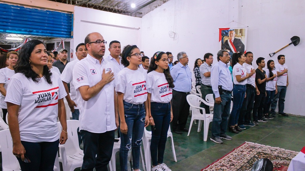 Inauguracion de local de campaña de candidato Juan Aguilar Hidalgo