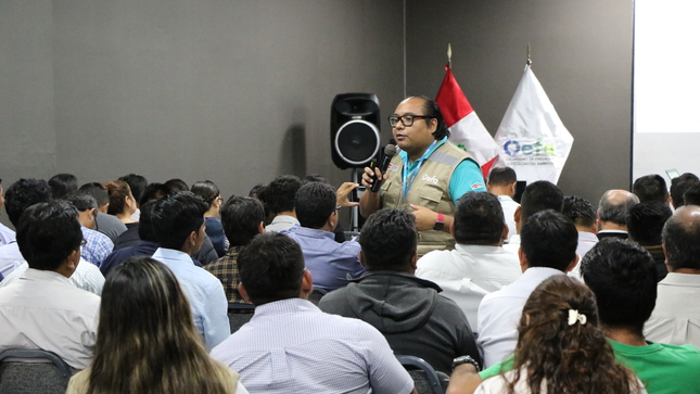 Oefa capacita a funcionarios en la ciudad de Piura