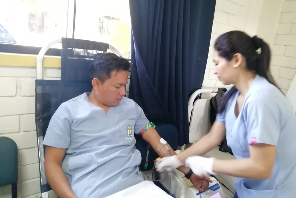 Red Asistencial de EsSalud Piura realizó en la Universidad San Pedro campaña de donación de sangre