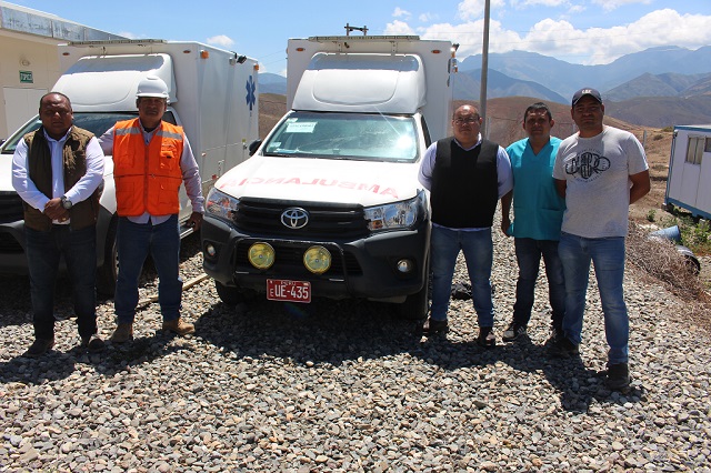 Entregan ambulancia a favor de Municipalidad Distrital de Sondorillo