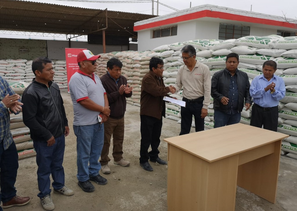Miski Mayo entregó más de 250 toneladas de fertilizantes a la Comunidad de Sechura