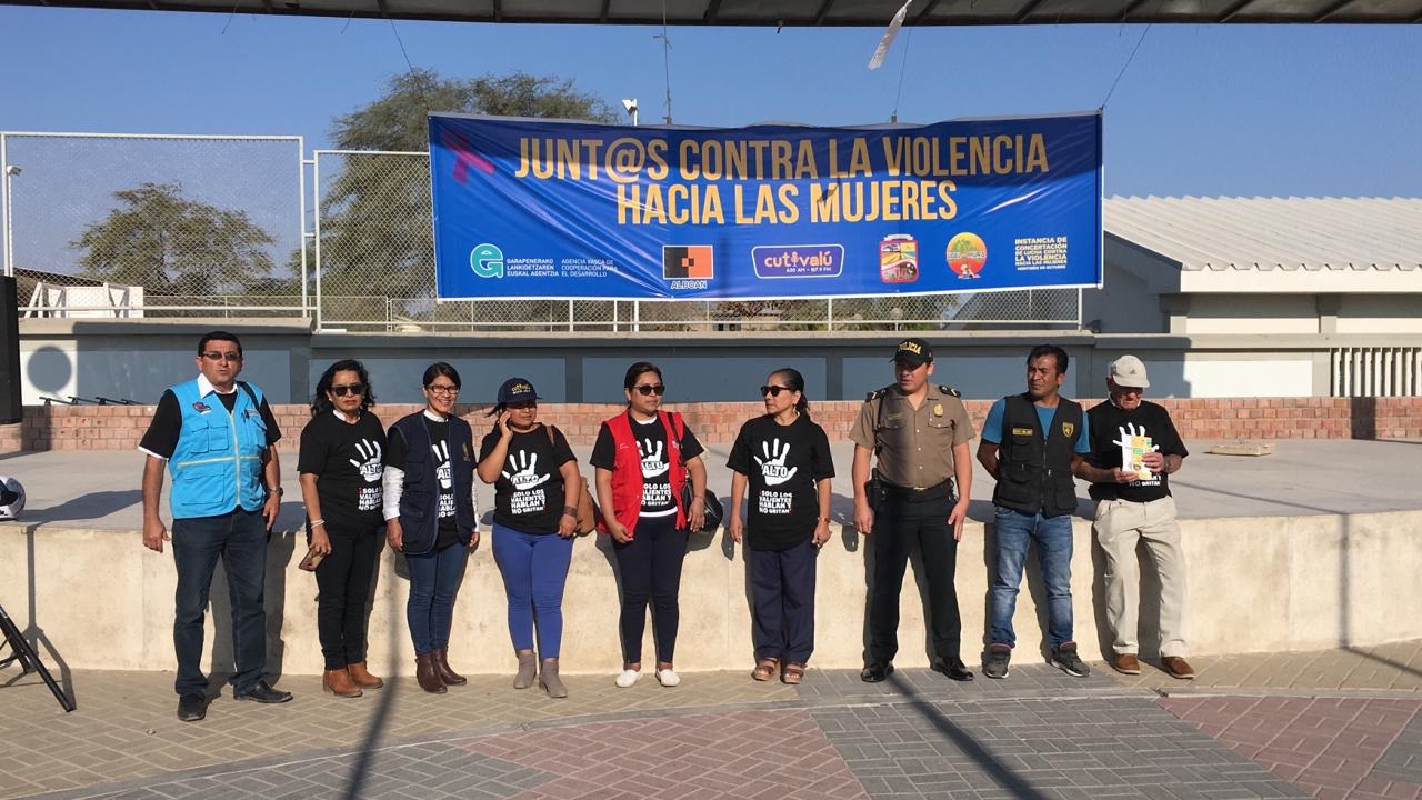 Ministerio Público de Piura participó en Feria informativa para prevenir la violencia contra la mujer