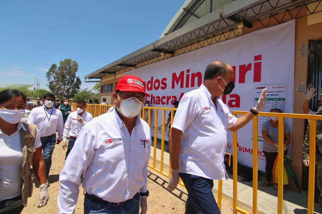 Verifican funcionamiento de mercados de la chacra a la olla en Piura y Tumbes