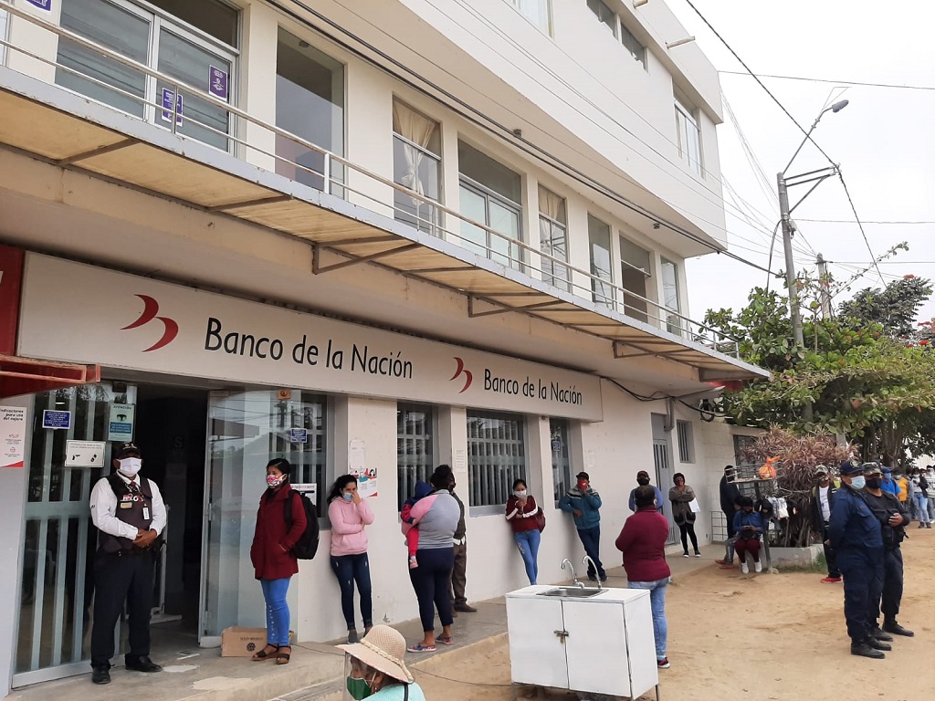 Banco de la Nacion sierra Piura