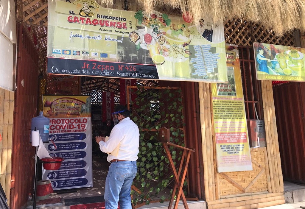 Realizan operativos en restaurantes de Catacaos