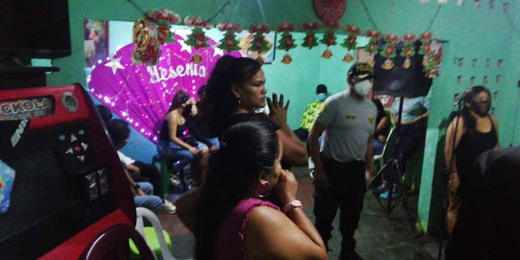 intervienen a fiesteros